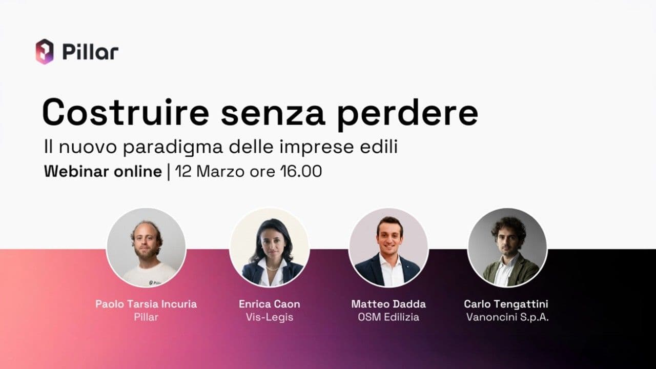 Costruire senza perdere: il nuovo paradigma delle imprese edili